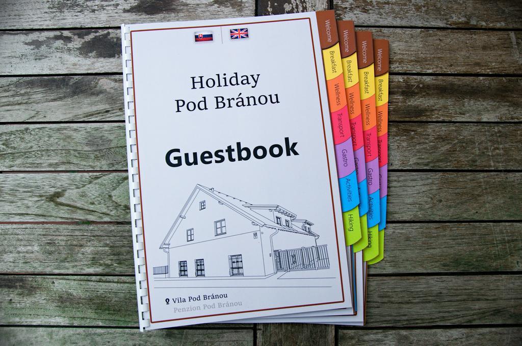 Vila Pod Branou 포프라트 외부 사진